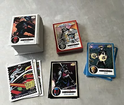 2022 Upper Deck Marvel Beginnings Vol 2 S1 125ct Lot Red Black Blue Inserts • $9.99