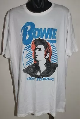 David Bowie Bowie Ziggy Stardust T-Shirt Tee Size 3XL Music Singer 2018 • $24.99