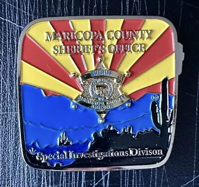 Maricopa County Sheriff Office Arizona Special Investigations HIDTA Team AZ Coin • $18.50