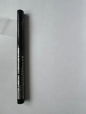 MAC Eyeliner Pen Brushstroke 24-Hour Eye Liner Brushblack Waterproof New No Box • £15.50
