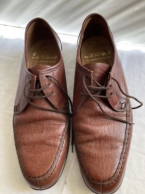 £29.95 • Buy Sanders Mens Leather Shoes Style 1260T Pen UK Size 10