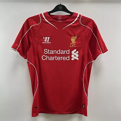 Liverpool Home Football Shirt 2014/15 Adults Small Warrior E240 • £29.99