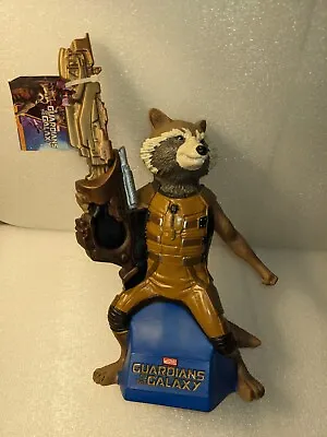 Guardians Of The Galaxy Rocket Raccoon Figural Bank Marvel Comics Coin • $6.99