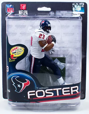 McFarlane NFL Series 32 Houston Texans Adrian Foster White Jersey Non Mint Pkg • $14.95