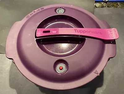 Tupperware Microwave Pressure Cooker 3L / 3QT Deep Purple 7643A-1 • $29.99