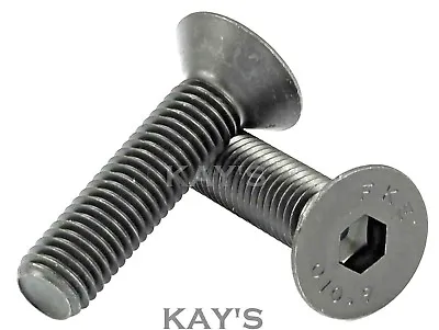 M3 M4 M5 M6 M8 Countersunk Screws Allen Socket Bolts Self Colour High Tensile  • £62.89