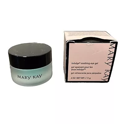 Mary Kay Indulge Soothing Eye Gel 0.4oz New In Box Dry To Oily Skin 029739 • $13.47