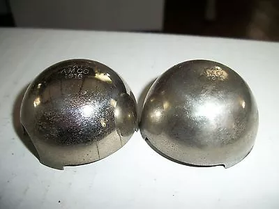 Vintage PAIR Old AMCO Silver NOS NIB Deflector Light LAMP Auto Car Truck AnTiQuE • $59.95