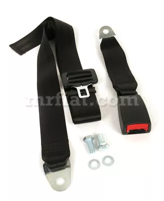 Mercedes Ponton 180 190 Black Lap Seat Belt Kit New • $69