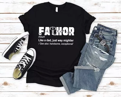 Fathor T-Shirt Inspired By Marvel Thor Avengers Men Fathers Dad Gift T Shirt • £5.99