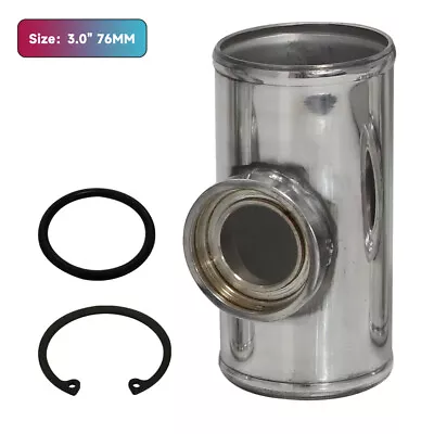 76mm 3  SSQV SQV Blow Off Valve Adapter BOV Turbo Intercooler Aluminum Pipe SL • $18.92