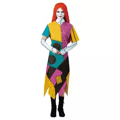 Sally Costume Adult The Nightmare Before Christmas Halloween Fancy Dress • $36.16