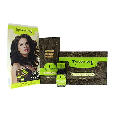 Macadamia Natural Oil Kit By Macadamia Oil For Unisex - 3 Pc Kit Set • $7.86