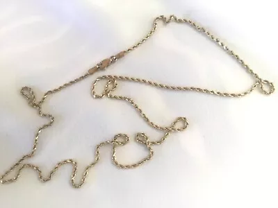 10K YELLOW GOLD 22” LONG ROPE CHAIN NECKLACE~4.1g~ZCI~UNISEX MENS LADIES • $309