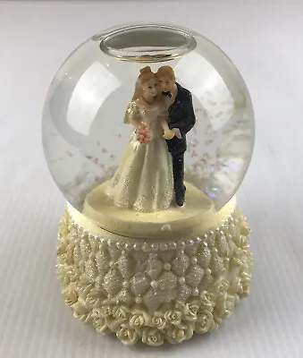 £49.55 • Buy Vintage Wedding Snow Globe 