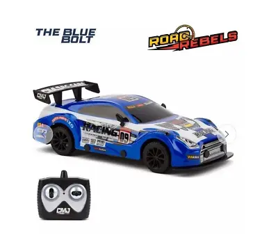 CMJ 1:24 Scale Road Rebels RC Car - Blue • £15