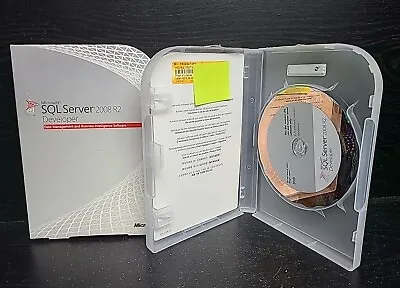 Microsoft SQL Server 2008 R2 Developer DVD X86 / X64 With Key • $85