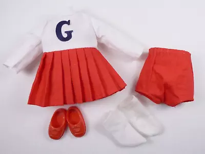 Vtg 1978 World Of Ginny Vogue 8  Doll Cheerleader Outfit Clothes Complete • $14.99