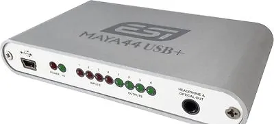 Esi Maya44 Usb+ Audio Interface Sound Card 4 In 4 Out New Dj Recording Maya 44 • $139.98
