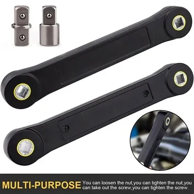 1/4  3/8  Universal Extension Wrench Automotive DIY Tool Wrench Ratchet Adapter • $19.99