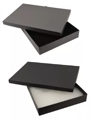 Plain Card Large Necklace Sets Tiara Earrings Universal Jewellery Display Boxes • £7.25