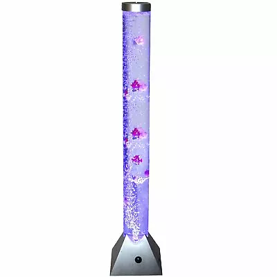 £34.99 • Buy NEW! 120cm Colour Changing LED Water Bubble Fish Novelty Lamp