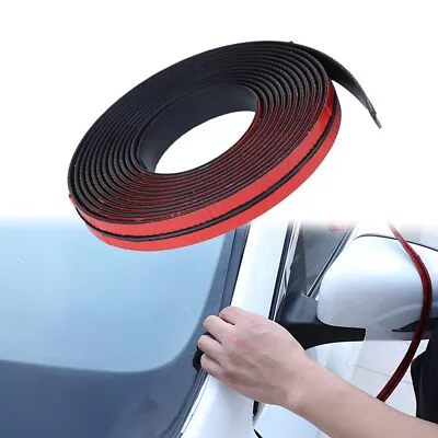 Car Sill Strip Windshield Roof Seal Strip Noise Insulation Parts Sticker Rubber • $14.28