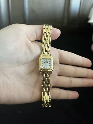 Gerard Petit Solid 14K Gold Panthere Watch • $4200