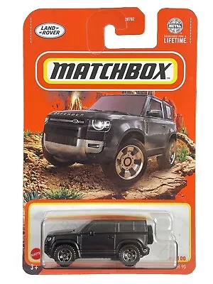 Matchbox 2024 MBX Team Land Rover 61/100 Black Land Rover Defender 90 • $9.99