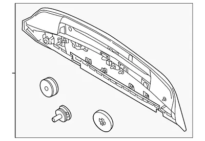 Genuine Volvo Roof Spoiler 40015871 • $520.68