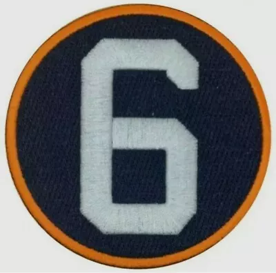 Al Kaline Memorial Jersey Patch - Detroit Tigers - Road Orange • $7.99