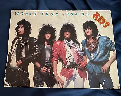 KISS Tour Book 1984-1985 Rare Authentic Mark St John • $50
