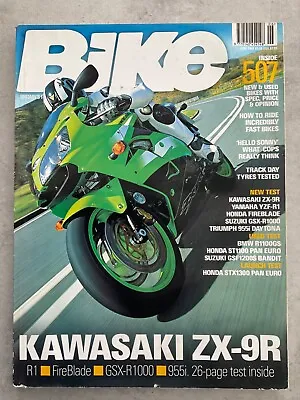 $9.61 • Buy Bike Magazine - June 2002 - ZX-9R V R1 V Blade V GSX-R1000 V 955i, R1100GD V ST