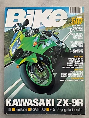 Bike Magazine - June 2002 - ZX-9R V R1 V Blade V GSX-R1000 V 955i R1100GD V ST • $9.94