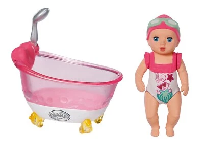 Baby Born Minis Bathtub With Amy Mini Baby Doll Playset • £10.99