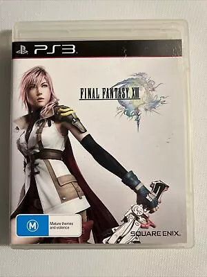 Final Fantasy XIII PS3 Game With Manual - Free Postage • $12