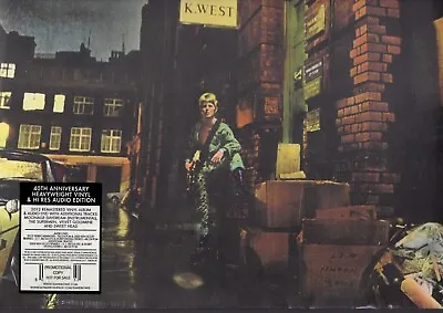 David Bowie SEALED 2012 VINYL LP + AUDIO DVD Ziggy Stardust 40th ANN. ED. PROMO • £96.99