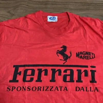 Vintage Ferrari Magneti T-shirt Corporate Item Magnetti Marelli • $83.63