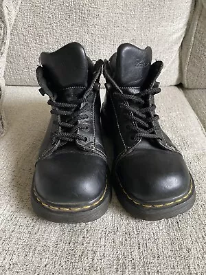 Dr Martens 8542 Vintage Mens Size 8 Black Ankle Lace Up Boots • $70