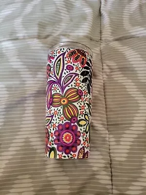 Vera Bradley Stainless Steel Double Walled Travel Mug 20 Oz • $23.99