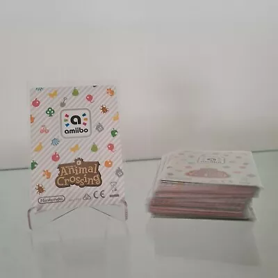 $3.50 • Buy Genuine Amiibo Cards Animal Crossing S1-4 & Welcome Buy 2 Save 5%, 3 10%, 4+ 15%