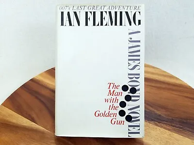 Ian Fleming THE MAN WITH THE GOLDEN GUN James Bond 007 1965 1st Edition • $93.92