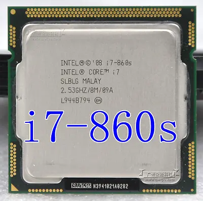 Intel Core I7-860S I7 860S 2.53 GHz Quad-Core (BV80605003210AD) Processor • $28