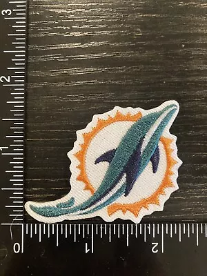 Miami Dolphins Embroidered Iron On Patch NFL FOOTBALL • $4.49