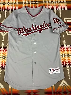 Washington Nationals Nats Majestic Authentic Baseball Jersey Vintage Mens Sz 44  • $159