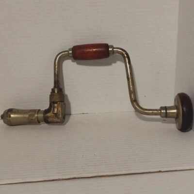 $15 • Buy Vintage MILLERS FALLS  No. 1322-10 IN Ratcheting Hand Auger Bit Brace Drill