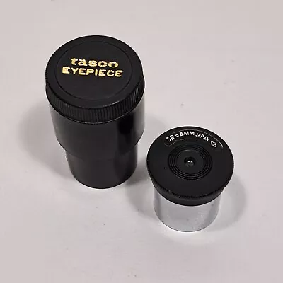 Vintage .965 Japan SR 4mm Diamond Z Telescope Eyepiece With Tasco Case • $40