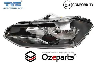 TYC LH Left Head Light Lamp No LED For VW Volkswagen Polo AW Hatch 2017~2021 • $162.83