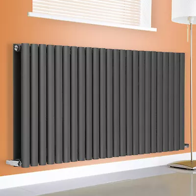 Luxury Horizontal Vertical Oval Column Tube Bathroom Heating Designer Radiator • £229.95