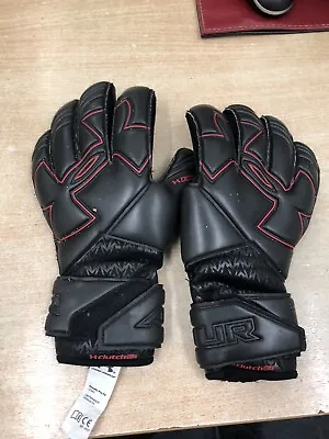 Under Armour Goalkeeper Gloves Size 8 Desafio Clutchfit Women’s Football Black • £7.99